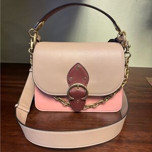 Coach Beat Shoulder-Candy Pink Multi